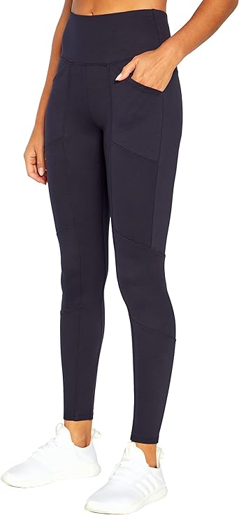 Photo 1 of Marika Women's Date Night Ponte High Rise Pocket Legging SIZE XXL LARGE- COLOR BLUE