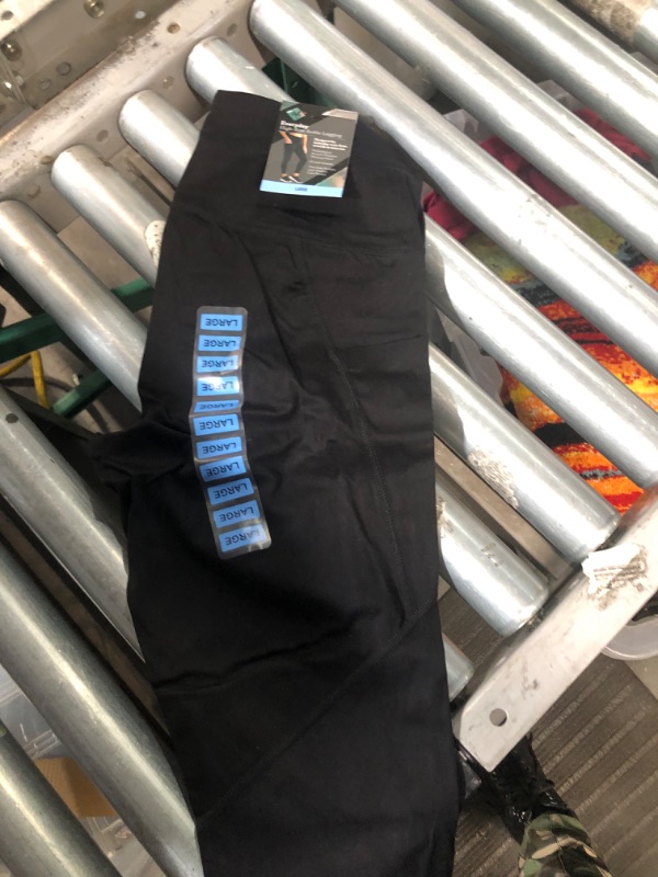 Photo 1 of MEMBERS MARK Women's Date Night Ponte High Rise Pocket Legging SIZE XXL LARGE- COLOR BLACK