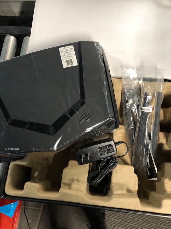 Photo 1 of NETGEAR Nighthawk Pro Gaming XR500 Wi-Fi Router with 4 Ethernet Ports and Wireless Speeds Up to 2.6 Gbps, AC2600, Optimized for Low Ping