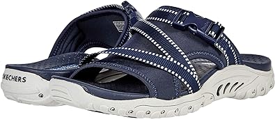 Photo 1 of Skechers Women's Outdoor Lifestyle Adventure Reggae Sandal Navy Size 8 Adjust
