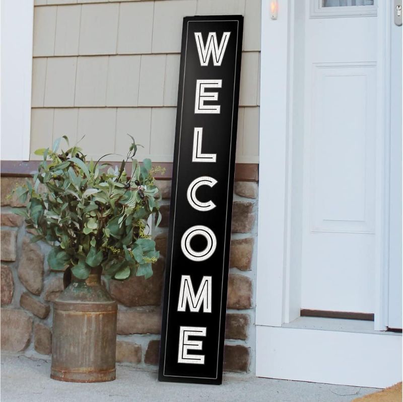 Photo 1 of **[STOCK PHOTO FOR REFRENCE]**
OUTDOOR LEANER WELCOME SIGN 
NEW MEXICO LOBOS LOGO 