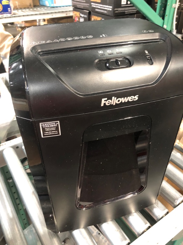 Photo 2 of ***PARTS ONLY*** Fellowes 12C15 12 Sheet Cross-Cut Paper Shredder