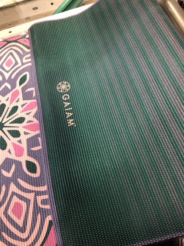 Photo 4 of ***STOCK PHOTO FOR REFERENCE ONLY*** 6mm Printed PVC Yoga Mat