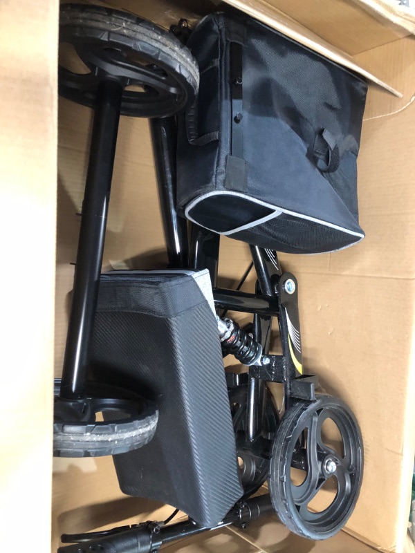 Photo 3 of ***STOCK PHOTO FOR REFERENCE ONLY*** BlessReach Knee Scooter, All Terrain Foldable Knee Scooter Walker