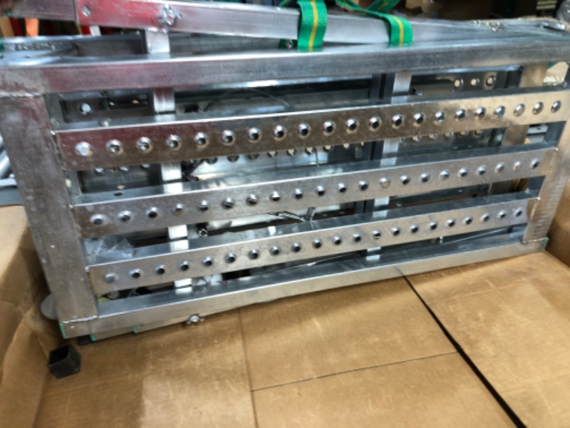 Photo 2 of Aluminum Scaffolding Multi Purpose Folding Scaffold Ladder Adjustable High-882 Lbs