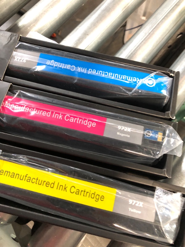 Photo 3 of (not for hp laser jet! for top ink) ***STOCK PHOTO FOR REFERENCE ONLY*** Original HP 202A Cyan, Magenta, Yellow Toner Cartridges (3 Pack)