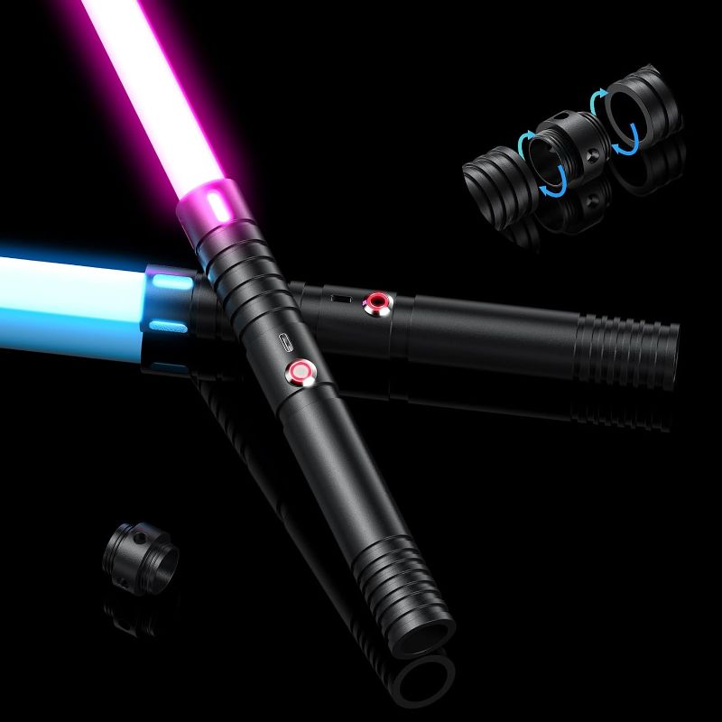 Photo 1 of Light Saber with 15 RGB Colors 2 PACK