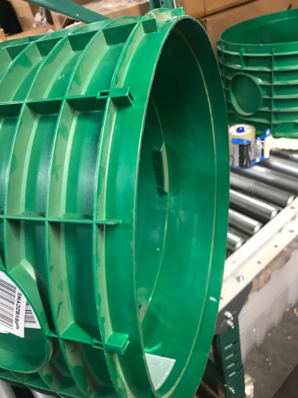 Photo 1 of ***Missing smaller part*** Tuf-Tite Septic Tank Riser, 24''x12'', Green