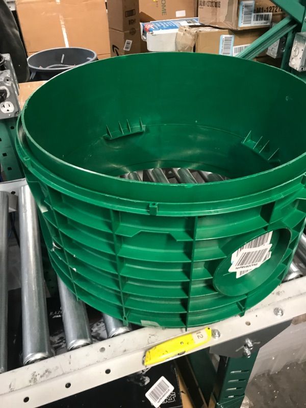 Photo 3 of ***Missing smaller part***Tuf-Tite Septic Tank Riser, 24''x12'', Green