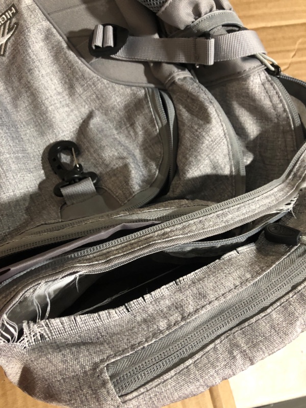 Photo 4 of * see images for damage * 
High Sierra Loop-Backpack - Grey