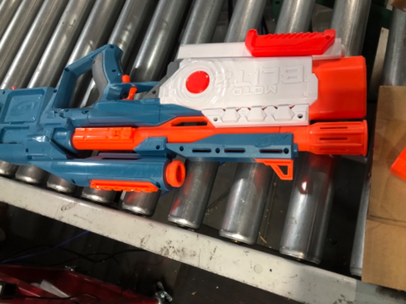 Photo 5 of **PARTS ONLY-SEE NOTES** NERF Elite 2.0 Motoblitz Blaster with Scope, Motorized 10-Dart Blasting