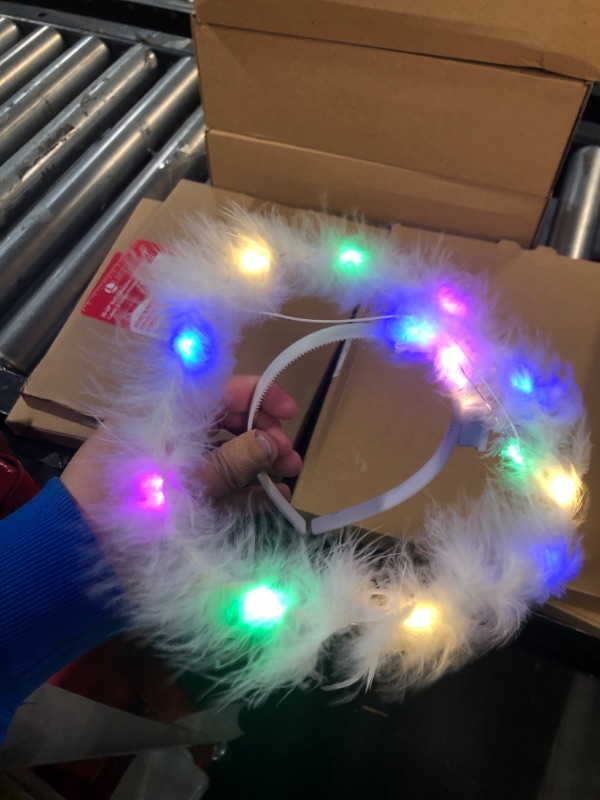 Photo 1 of *NON REFUNDABLE* 3 Happy Hippo Light-Up Angel Halo Headband, Angel Costume Accessory Halo Angel