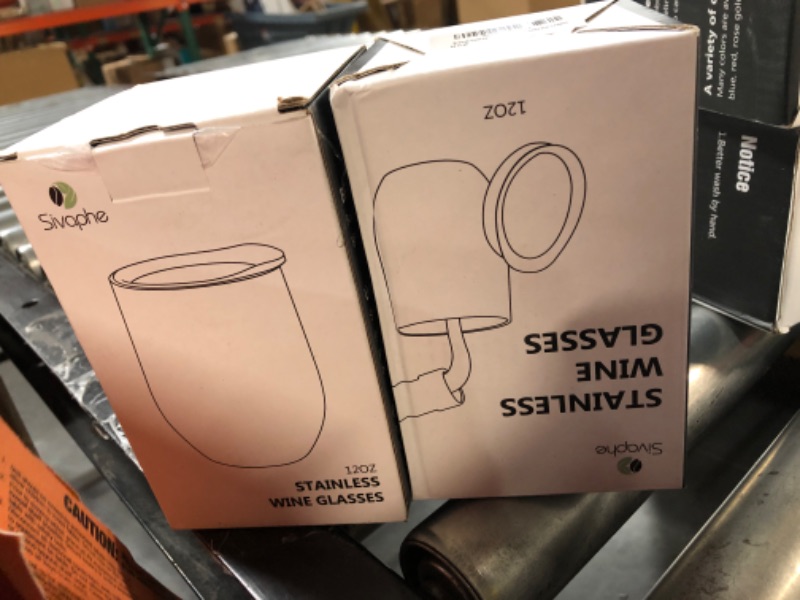 Photo 1 of *NON REFUNDABLE* 2 packs of stemless wine glasses