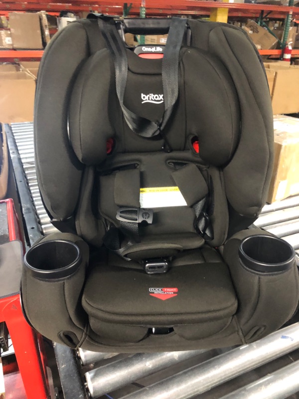 Photo 2 of Britax One4Life ClickTight All-in-One Car Seat, Eclipse Black
