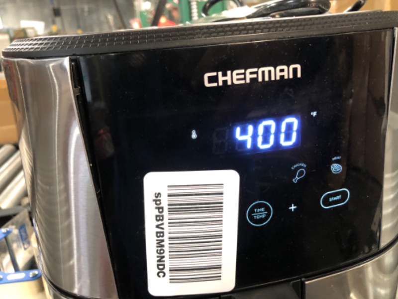 Photo 1 of **NON-REFUNDABLE-SEE COMMENTS** CHEFMAN Large Air Fryer Max XL 8 Qt, Healthy Cooking, User Friendly, Nonstick Stainless Steel
