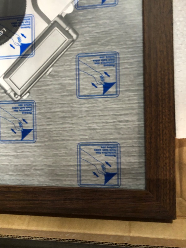 Photo 1 of Americanflat 16x20 Poster Frame in Driftwood - Composite Wood with Polished Plexiglass - Horizontal and Vertical Formats 