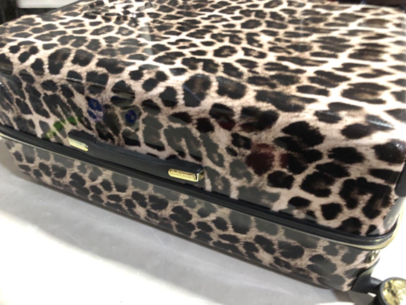 Photo 6 of BEBE Women's Luggage Adriana 29" Hardside Check in Spinner, Leopard