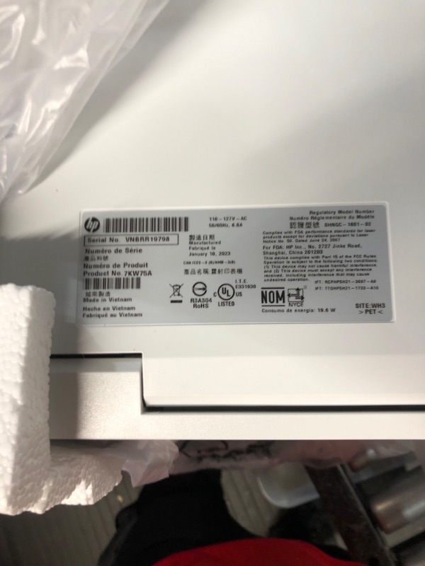 Photo 6 of HP Color LaserJet Pro M283fdw Wireless All-in-One Laser Printer, 