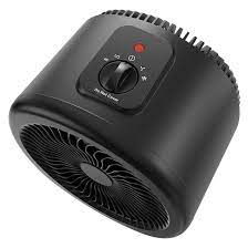 Photo 1 of Utilitech Up to 1500-Watt Fan Compact Personal Indoor Electric Space Heater with Thermostat
