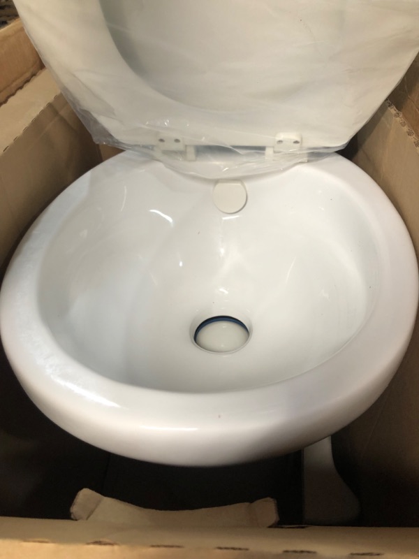 Photo 1 of Dometic 302320081 320 Series Standard Height RV Toilet, White White Standard Height Toilet