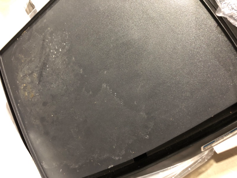 Photo 2 of * used * see images * 
Presto 07046 Tilt 'n Drain Big Griddle Cool-Touch Electric Griddle