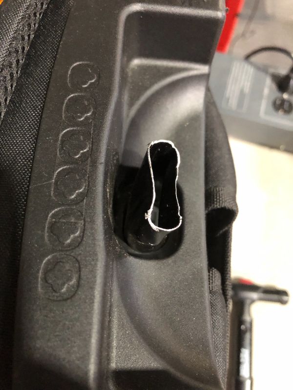Photo 5 of ***HANDLE BROKEN OFF - SEE PICTURES***
J World New York Sunrise Rolling Backpack, Black, One Size 18" Black