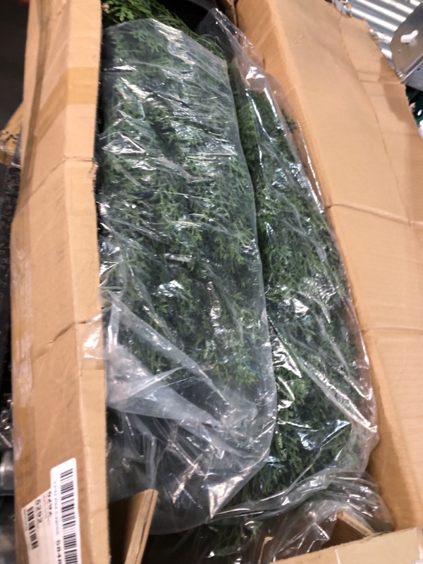 Photo 1 of Nearly Natural 5292 6ft. Mini Cedar Pine Tree (Indoor/Outdoor),Green,6' 6 ft