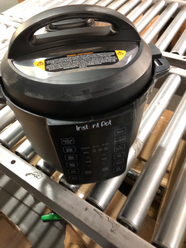 Photo 1 of Instant Pot Duo V6 7-in-1 Electric Multi-Cooker, Pressure Cooker, Slow Cooker, Rice Cooker, Steamer, Sauté, Yogurt Maker, & Warmer, Includes App With Over 800 Recipes, Chrome, 6 Quart 6QT Duo V6