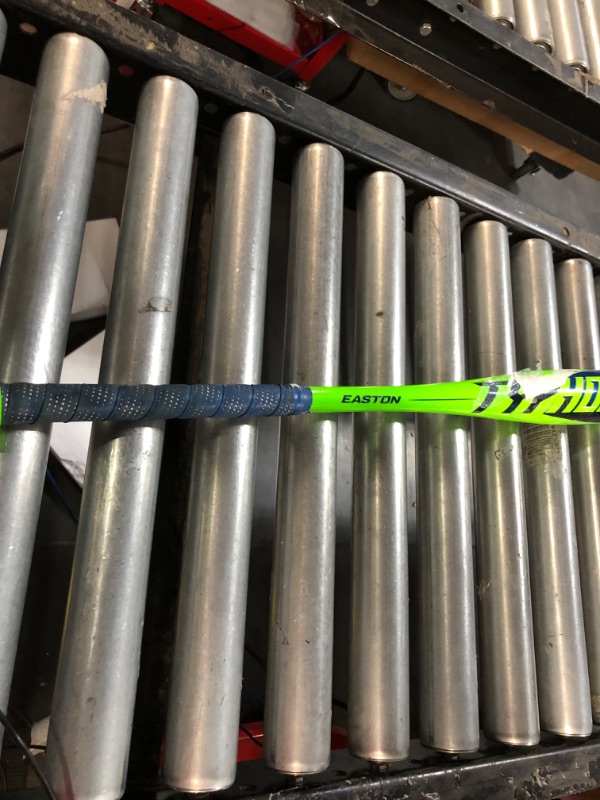 Photo 3 of Easton TYPHOON USA Baseball Bat | -12 | 1 Pc. Aluminum |  1/4 Barrel Green / Blue 26" / 14oz.