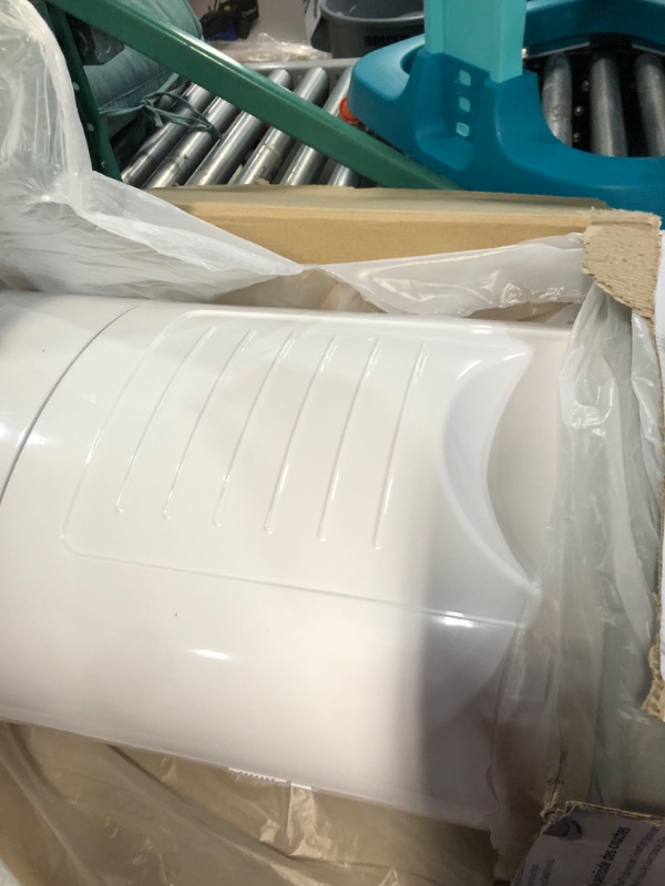 Photo 2 of Dekor Plus Hands Free Diaper Pail - White