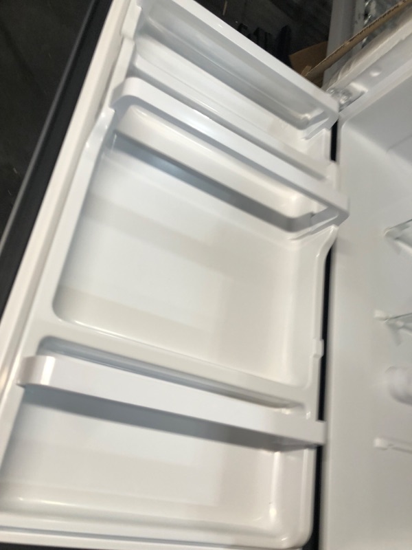 Photo 5 of BANGSON Compact Fridge with Freezer, 3.2 CU.FT. Small refrigerator with Freezer, 5 Adjustable Temperatures, 38 dB Low Noise, Reversible Door, 