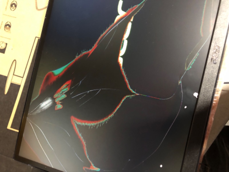 Photo 4 of * screen damaged * sold for parts/repair * 
Acer 21.5 Inch Full HD (1920 x 1080) IPS Ultra-Thin Zero Frame Computer Monitor (HDMI & VGA Port)