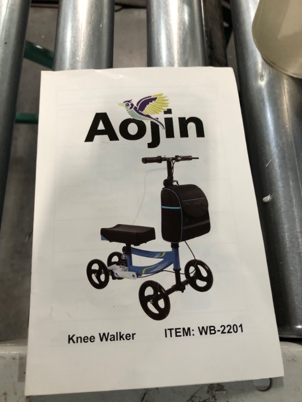 Photo 5 of Aojin Steerable Knee Walker Deluxe Medical Scooter