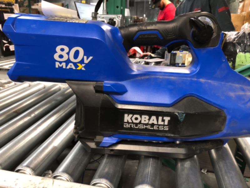 Photo 6 of **PARTS** **TOOL ONLY** Kobalt 80V MAX Leaf Blower (Tool Only)