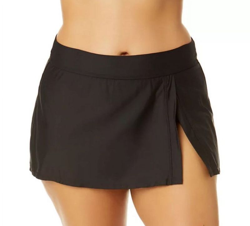 Photo 1 of Anne Cole Limited Edition Women's Banded Side Slit Skirted Swim Bottom XL (2PACK)