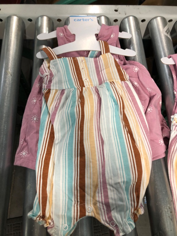 Photo 2 of Carter's Baby Girls' 2-Pack Romper (2PACK) *STOCK PHOTO SIMILAR* 6M