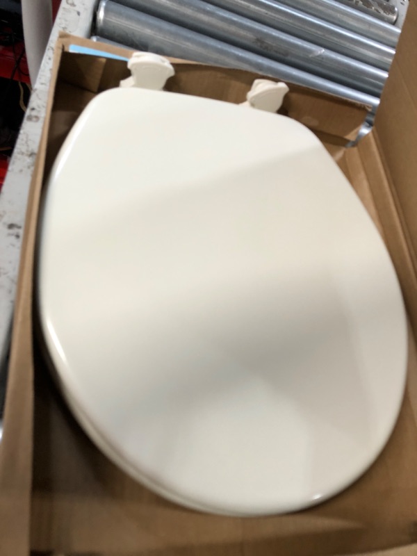 Photo 1 of Bemis 500EC Toilet Seat with Perfect Fit,