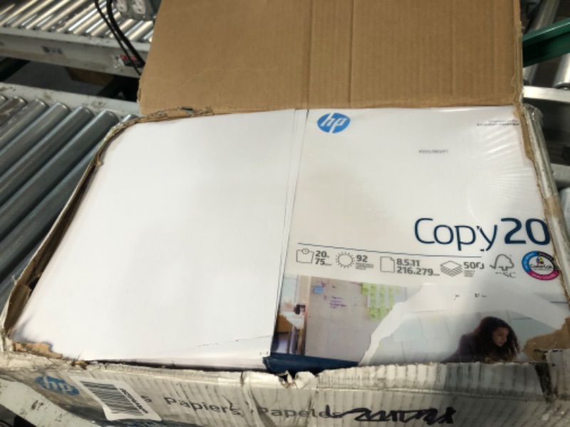 Photo 2 of HP Printer Paper 8.5 x 11 Paper Copy 20 lb 10 Reams - 5,000 Sheets 