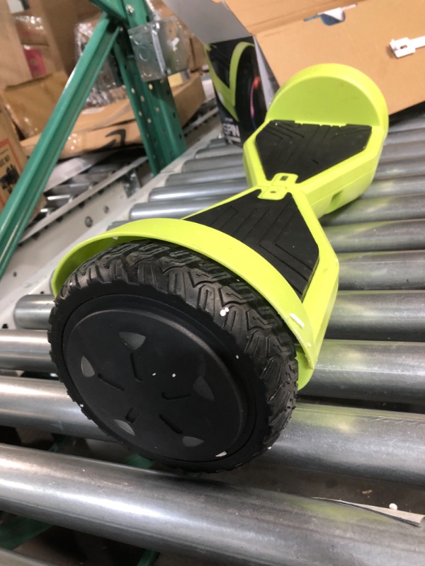 Photo 3 of * used item * powers on but does not maneuver *
Jetson All Terrain Light Up Self Balancing Hoverboard with Anti-Slip Grip Pads, for riders up to 220lbs Electric