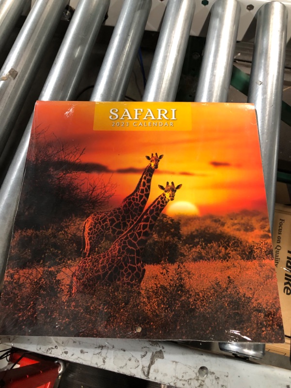 Photo 1 of 2023 Safari Monthly Wall Calendar by Red Robin Calendars 12" x 12" *5PACK*