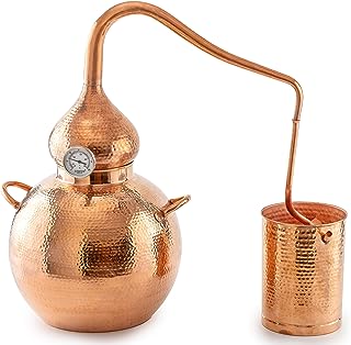 Photo 1 of (Heavily Used/Missing item) 5 Gallon Pure Copper Alembic Still for whiskey, moonshine essential oils by Copperholic