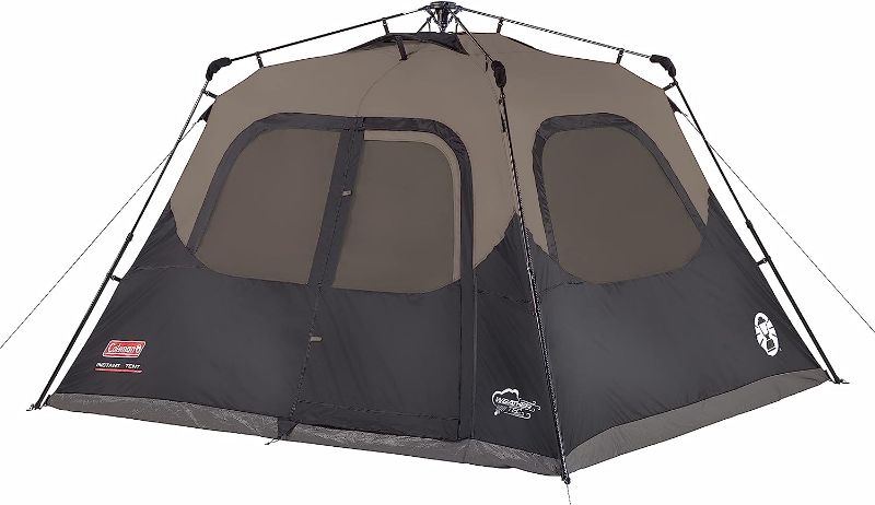 Photo 1 of (USED/See Notes) Coleman Cabin Tent with Instant Setup in 60 Seconds 6-person Cabin Tent + Camping Chair