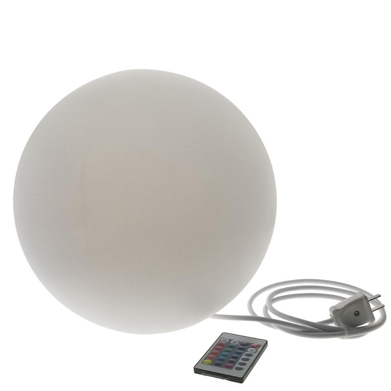 Photo 1 of (USED)   Modern Home Deluxe LED Glowing Sphere W/Infrared Remote Control - Direct Wired