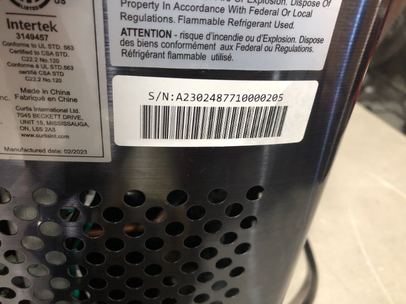 Photo 6 of ***POWERS ON - UNABLE TO TEST FURTHER***
Frigidaire EFIC103AMZ-SSBLACK-SC SELF CLEANING