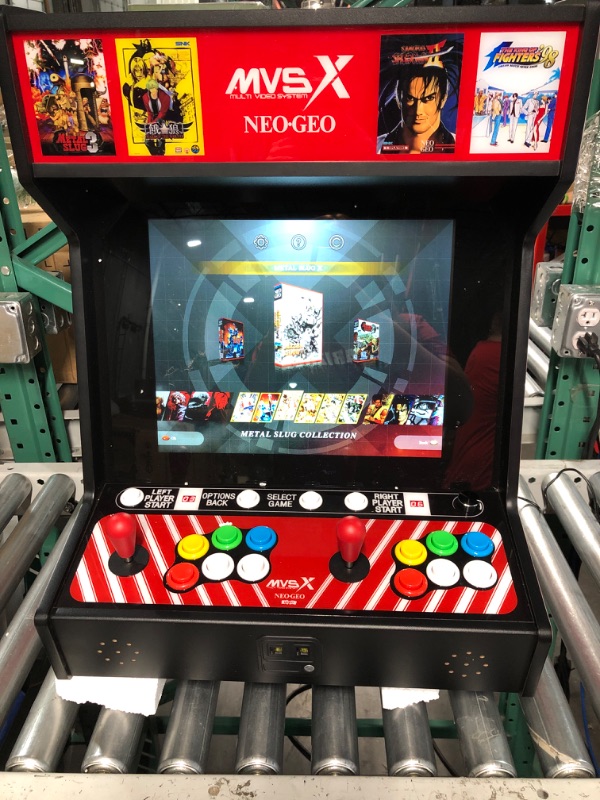 Photo 2 of (SEE NOTES) SNK Neogeo MVSX Counter Top Arcade Machine with 50 SNK Classic Games
