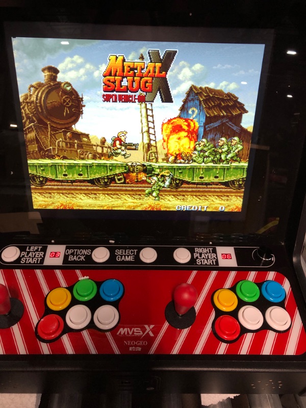 Photo 4 of (SEE NOTES) SNK Neogeo MVSX Counter Top Arcade Machine with 50 SNK Classic Games