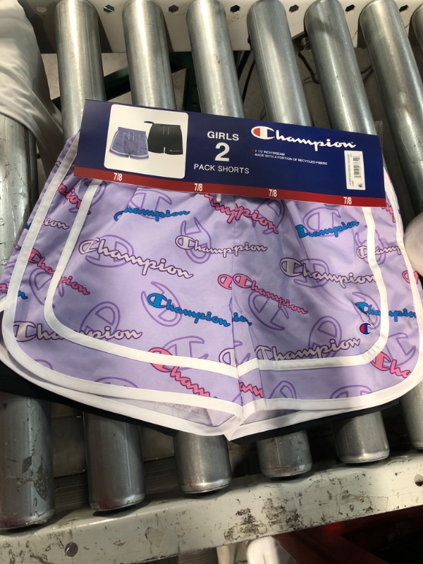 Photo 1 of Champion Girl Shorts Size 7/8 2 Pack 