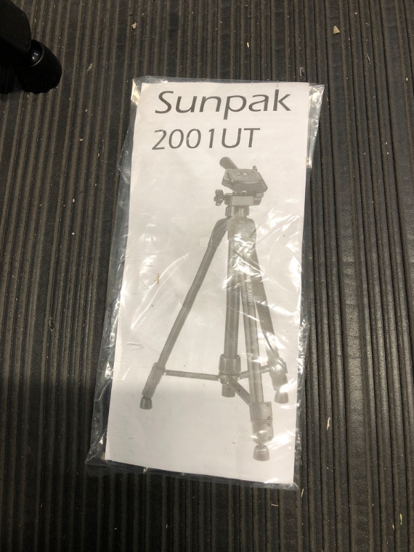 Photo 3 of Sunpak 620-020 Tripod,Black, 3-way