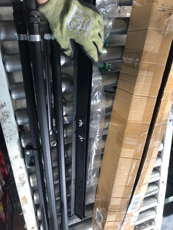 Photo 1 of Falling in Art Extra Large 70" High Flip Chart Tripod Display Easel, Black Heavy Duty Aluminum Presentation Stand, Showroom Display Stand for Signs, Paintings, and Posters Easel with Tray