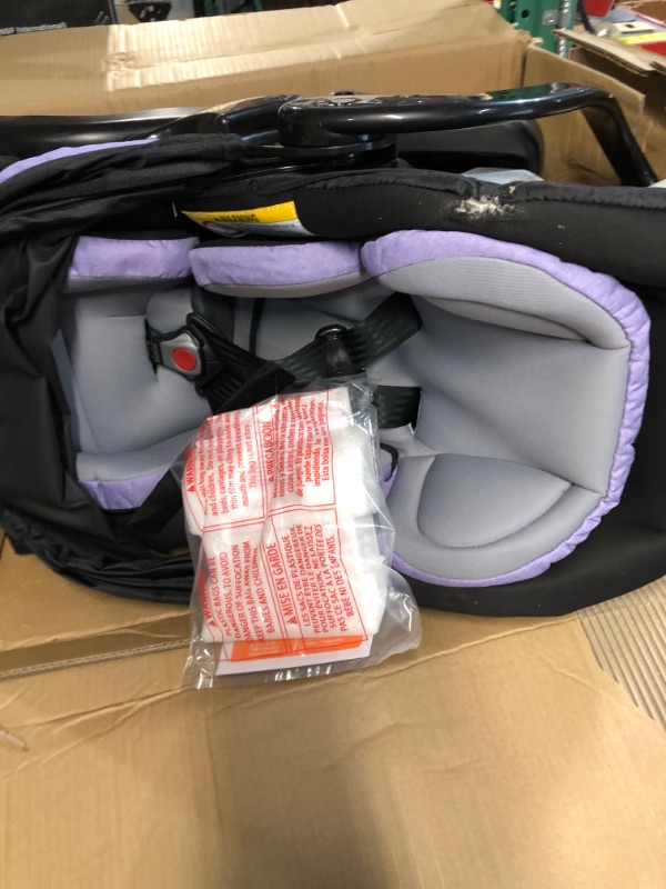 Photo 1 of Baby Trend Secure Snap Tech 35 Infant Car Seat, Lavender Ice 16.5x16.25x28.5 Inch